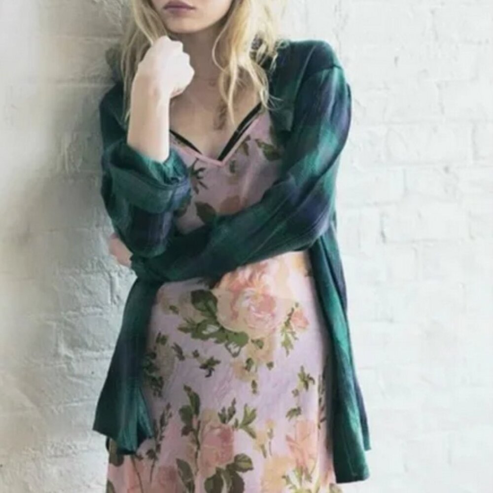 Betsey Johnson Vintage Tori Rose Slip Dress - Picture 7 of 9